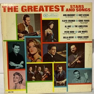 The Greatest Stars and Songs Vinyl Record
